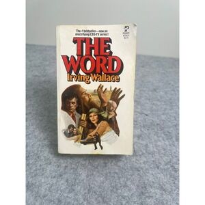 Vintage Paperback The Word by Irving Wallace Mystery Thriller Novel
